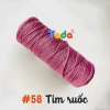 Sợi dệt kim 2mm Craft Yarn VN lõi giấy cuộn 125g - Giá ưu đãi 43.200 VNĐ 64