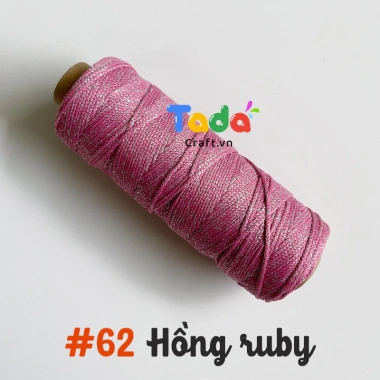 Sợi dệt kim 2mm Craft Yarn VN lõi giấy cuộn 125g - Giá ưu đãi 43.200 VNĐ 68