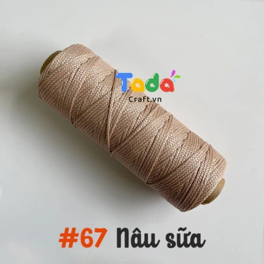 Sợi dệt kim 2mm Craft Yarn VN lõi giấy cuộn 125g - Giá ưu đãi 43.200 VNĐ 73