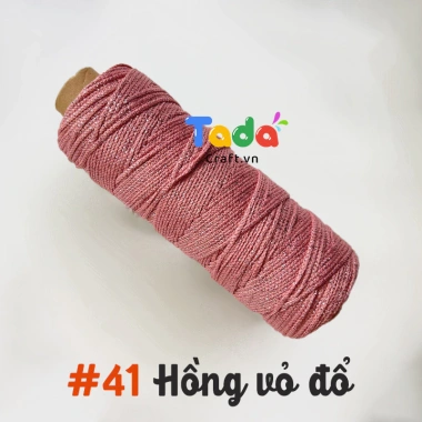 Sợi dệt kim 2mm Craft Yarn VN lõi giấy cuộn 125g - Giá ưu đãi 43.200 VNĐ 77