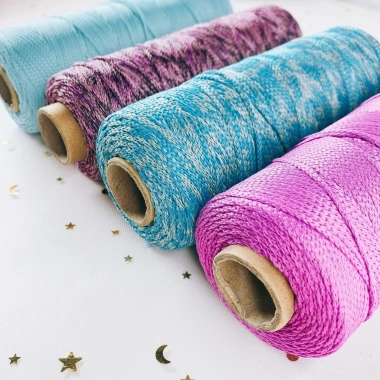 Sợi dệt loang lõi giấy 2mm Craft Yarn Tada Craft - Cuộn 125g, Giá chỉ 39.600 VND 2 Sợi dệt loang lõi giấy 2mm Craft Yarn Tada Craft - Cuộn 125g, Giá chỉ 39.600 VND 2