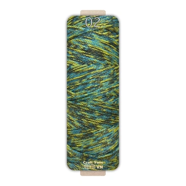 Sợi dệt loang lõi giấy 2mm Craft Yarn Tada Craft - Cuộn 125g, Giá chỉ 39.600 VND 10 Sợi dệt loang lõi giấy 2mm Craft Yarn Tada Craft - Cuộn 125g, Giá chỉ 39.600 VND 10