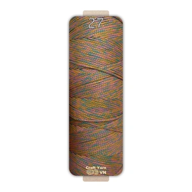 Sợi dệt loang lõi giấy 2mm Craft Yarn Tada Craft - Cuộn 125g, Giá chỉ 39.600 VND 35 Sợi dệt loang lõi giấy 2mm Craft Yarn Tada Craft - Cuộn 125g, Giá chỉ 39.600 VND 35