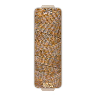 Sợi dệt loang lõi giấy 2mm Craft Yarn Tada Craft - Cuộn 125g, Giá chỉ 39.600 VND 36 Sợi dệt loang lõi giấy 2mm Craft Yarn Tada Craft - Cuộn 125g, Giá chỉ 39.600 VND 36