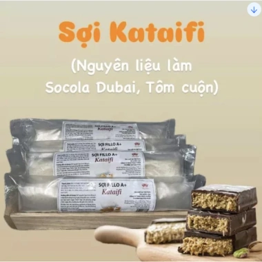 Sợi Kataifi chuyên dụng 250g làm Socola Dubai - Giá ưu đãi 109.650 VND, ship nhanh HN 6