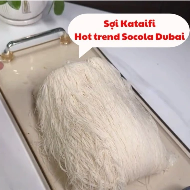 Sợi Kataifi Sôcôla Dubai – Đặc sản thơm ngon, giảm giá 15% chỉ 85.000₫