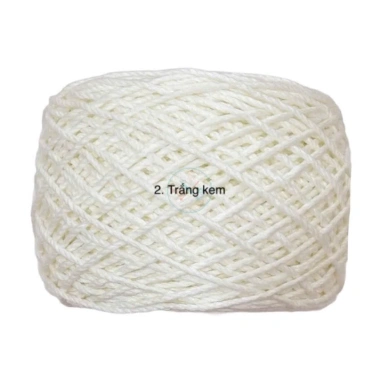 Sợi Macramé Cotton 2mm - Móc Túi và Mũ, Cuộn 200gr, Giá Ưu Đãi 48.400₫ 11