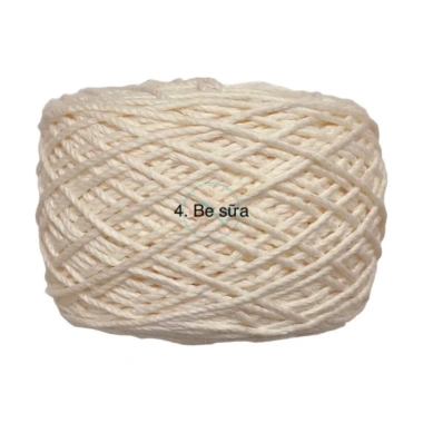Sợi Macramé Cotton 2mm - Móc Túi và Mũ, Cuộn 200gr, Giá Ưu Đãi 48.400₫ 14