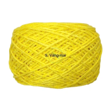 Sợi Macramé Cotton 2mm - Móc Túi và Mũ, Cuộn 200gr, Giá Ưu Đãi 48.400₫ 18