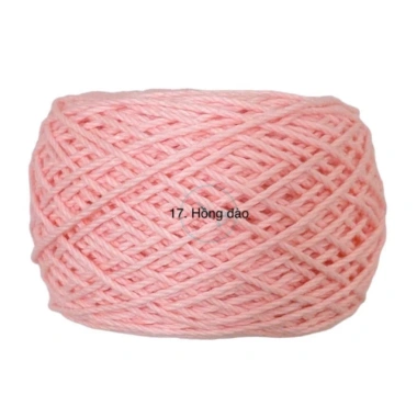 Sợi Macramé Cotton 2mm - Móc Túi và Mũ, Cuộn 200gr, Giá Ưu Đãi 48.400₫ 26