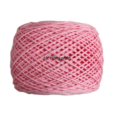 Sợi Macramé Cotton 2mm - Móc Túi và Mũ, Cuộn 200gr, Giá Ưu Đãi 48.400₫ 27