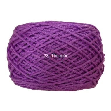 Sợi Macramé Cotton 2mm - Móc Túi và Mũ, Cuộn 200gr, Giá Ưu Đãi 48.400₫ 32