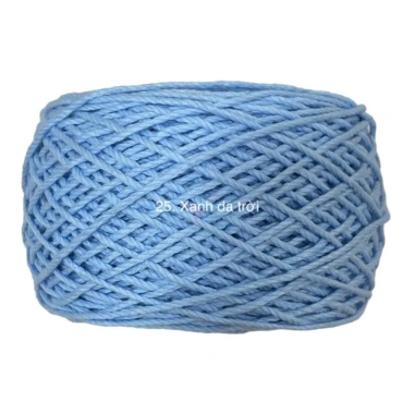 Sợi Macramé Cotton 2mm - Móc Túi và Mũ, Cuộn 200gr, Giá Ưu Đãi 48.400₫ 34