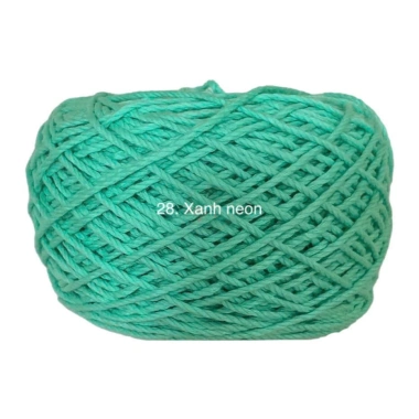 Sợi Macramé Cotton 2mm - Móc Túi và Mũ, Cuộn 200gr, Giá Ưu Đãi 48.400₫ 37