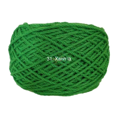 Sợi Macramé Cotton 2mm - Móc Túi và Mũ, Cuộn 200gr, Giá Ưu Đãi 48.400₫ 40