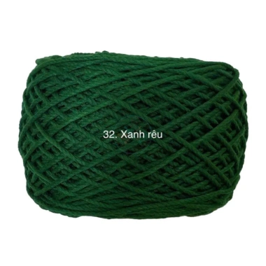 Sợi Macramé Cotton 2mm - Móc Túi và Mũ, Cuộn 200gr, Giá Ưu Đãi 48.400₫ 41