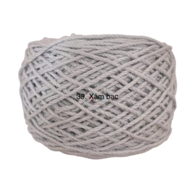 Sợi Macramé Cotton 2mm - Móc Túi và Mũ, Cuộn 200gr, Giá Ưu Đãi 48.400₫ 47