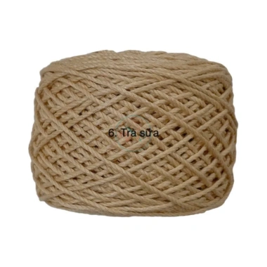 Sợi Macramé Cotton 2mm - Móc Túi và Mũ, Cuộn 200gr, Giá Ưu Đãi 48.400₫ 49