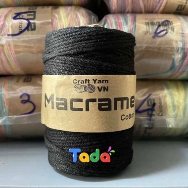 Sợi Macrame Cotton 3mm Trơn 200g – Dây Đan Thắt Macrame VN, Giá 65k 26