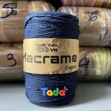 Sợi Macrame Cotton 3mm Trơn 200g – Dây Đan Thắt Macrame VN, Giá 65k 39