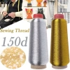 Sợi thêu SMILE DIY kim loại thủ công - Dây vàng bạc chất lượng, giá ưu đãi 70.400 VND