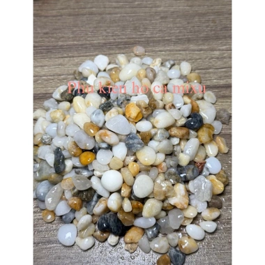 Sỏi tự nhiên 5kg - Trang trí nền hồ cá cảnh, thủy sinh, sân vườn, chậu cây, giá 9.498₫