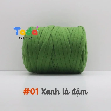 Sợi vải trơn T-Shirt 250g Việt Nam - Mềm, bền, giá ưu đãi 59.000₫ Tada Craft 10