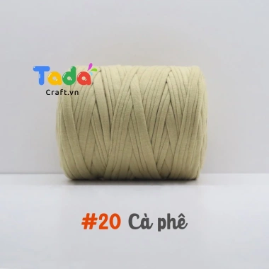 Sợi vải trơn T-Shirt 250g Việt Nam - Mềm, bền, giá ưu đãi 59.000₫ Tada Craft 23