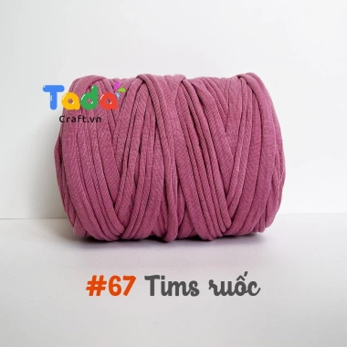Sợi vải trơn T-Shirt 250g Việt Nam - Mềm, bền, giá ưu đãi 59.000₫ Tada Craft 50