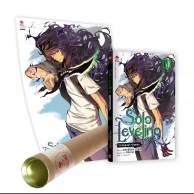 Solo Leveling Tập 1 - Tôi Thăng Cấp Một Mình, sách + Obi, 2 PVC Card - 88.000₫