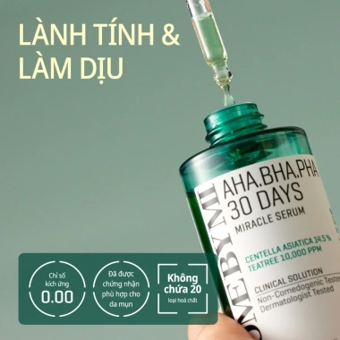 SOME BY MI Tinh Chất Giảm Mụn AHA BHA PHA 30 Days Serum 50ml Giá 415.800 VND 5