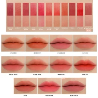 Son 3CE Blur Water Tint - Đa màu, chất mịn mướt, ít lem, dễ tán, giá chỉ 340.000₫ 2