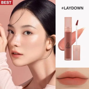 Son 3CE Blur Water Tint Vỏ Mới - Hiệu Ứng Viền Môi, Màu Tự Nhiên, Giá Ưu Đãi 149k 5