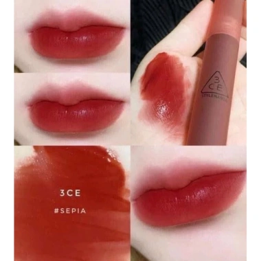 Son 3CE Blur Water Tint Vỏ Mới - Hiệu Ứng Viền Môi, Màu Tự Nhiên, Giá Ưu Đãi 149k 10