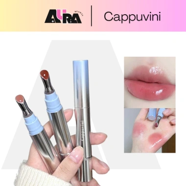 Son Bóng AURA x Cappuvini #B-CMI05 - Tinh Chất Bóng Nước Tone Nude Sáng Da, chỉ 169k