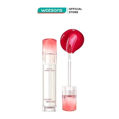 Son Bóng Clio Crystal Glam Tint 3.4g - Giá gốc 450,850đ, Giảm còn 355,000đ, Son dưỡng lâu trôi, màu sắc rực rỡ 4