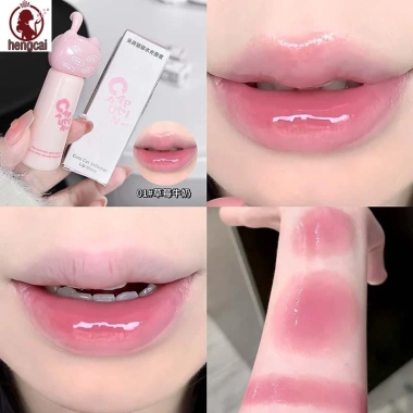 Son bóng hình mèo dễ thương - Gương hoàn thiện bóng, giá ưu đãi 51.260 VND