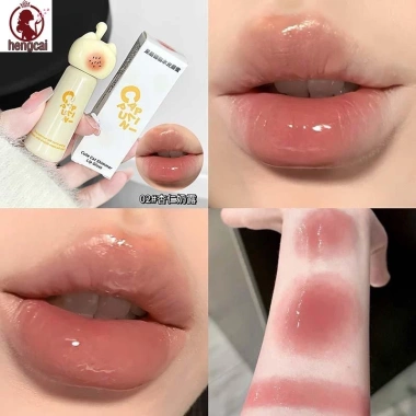 Son bóng hình mèo dễ thương - Gương hoàn thiện bóng, giá ưu đãi 51.260 VND