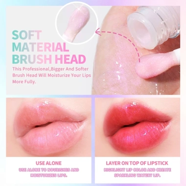 Son bóng Kimuse dưỡng ẩm lâu trôi - Môi đầy đặn, không lem, giá ưu đãi 78.999đ 4