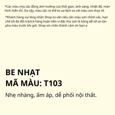 Sơn Bóng Mờ Nội Thất Cao Cấp E11 X-Paint Plus - Bóng Đều, Tiết Kiệm, Giá 259.600 VND 12 Sơn Bóng Mờ Nội Thất Cao Cấp E11 X-Paint Plus - Bóng Đều, Tiết Kiệm, Giá 259.600 VND 12