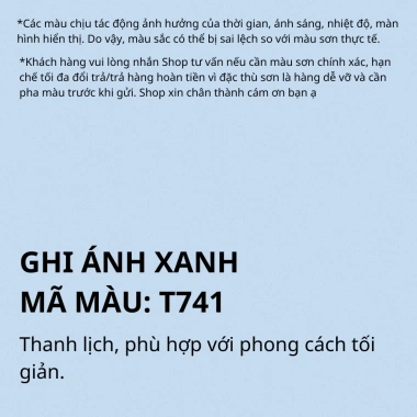 Sơn Bóng Mờ X-Paint S1.100 - Đẹp, Bền Màu Cao, Chống Bụi, Chống Rêu Mốc - 225.700 VND 15