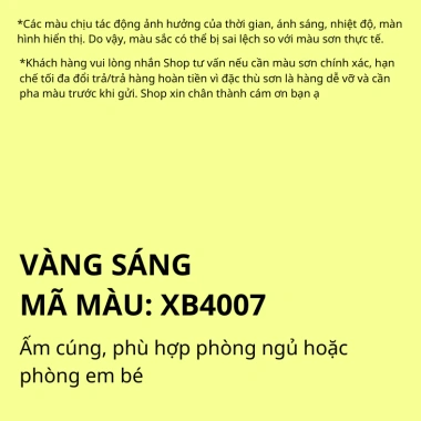 Sơn Bóng Mờ X-Paint S1.100 - Đẹp, Bền Màu Cao, Chống Bụi, Chống Rêu Mốc - 225.700 VND 33