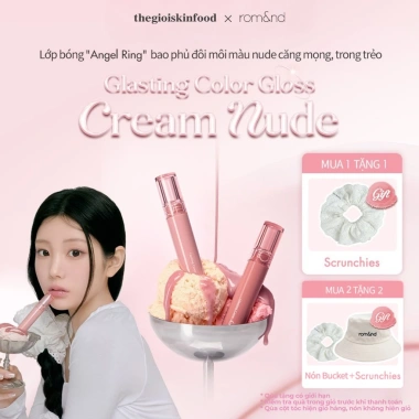 Son Bóng Romand Môi Căng Mọng 4g Glasting Color Gloss - Mềm Mịn, Tông Nâu Đậm, Giá Ưu Đãi 175k tại ThegioiSkinfood Son Bóng Romand Môi Căng Mọng 4g Glasting Color Gloss - Mềm Mịn, Tông Nâu Đậm, Giá Ưu Đãi 175k tại ThegioiSkinfood