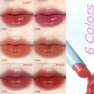 Son Bóng SACE LADY Mát Màu Nước Lấp Lánh 2 Chiếc - Bóng Sáng, Giá Giảm 179.000