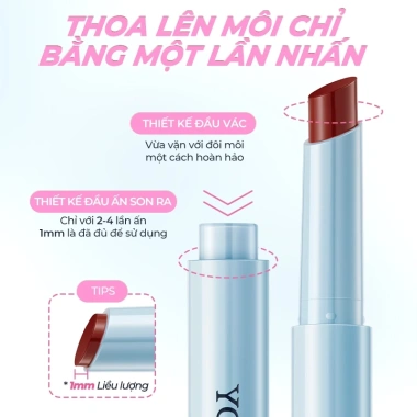 Son Bóng SACE LADY Màu Nước Lấp Lánh - Bóng Sáng Dễ Nhấp Chuột, Giá 76.840₫ 6