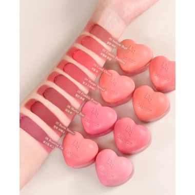 Son bùn đa năng Dasique Heart Souffle Pot 6.5g - Màu hồng cho mắt, môi, má - Giảm 23% chỉ 343.200đ