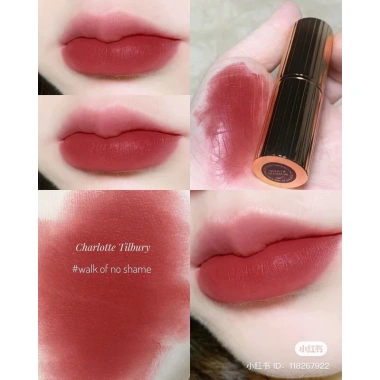Son Charlotte màu đỏ quyến rũ - giảm giá tới 590.000 VND, hàng chuẩn Auth, cam kết chính hãng