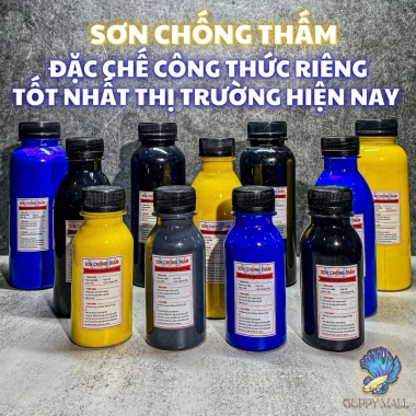 Sơn chống thấm công thức xịn cho thùng xốp, hồ cá, bể cá - 28.000đ