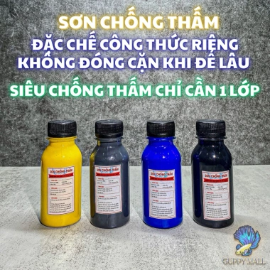 Sơn chống thấm công thức xịn cho thùng xốp, hồ cá, bể cá - 28.000đ