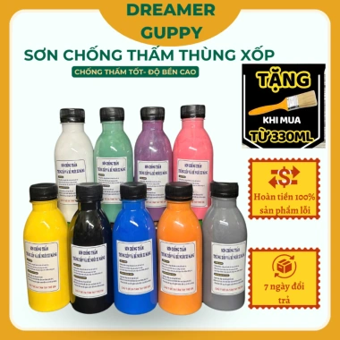 Sơn Chống Thấm Hồ Cá Loại 1 - Thùng Xốp, An Toàn Cho Cá, Tường Sàn Xi Măng 5
